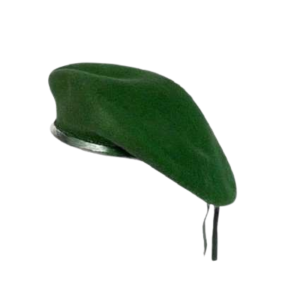 BOINA  VERDE SIN DISTINTIVO